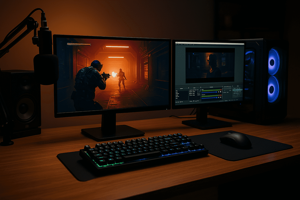 A combination gaming + streaming PC